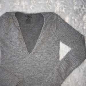 Free People Tops - Intimately Free People XS/S Gray Long Sleeve Free People Tops - Intimately Free People XS/S Gray Long Sleeve